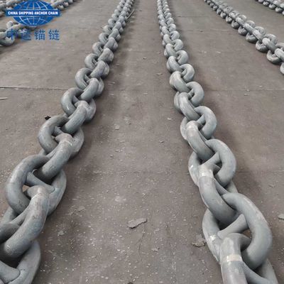 スタッドリンクの沖合いの係留の鎖-中国の船積みのアンカー鎖